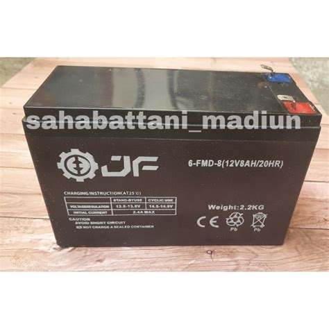 Jual Aki Kering Tangki Elektrik Jf V Ah Original Accu Baterai