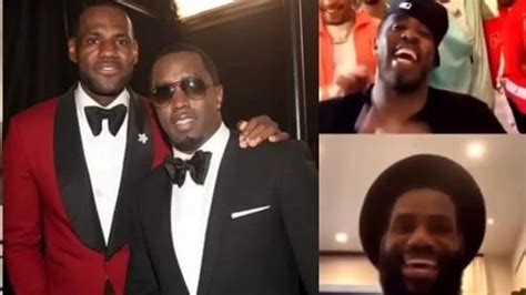 ‘no Party Like Diddy Party Lebron James Caught Hyping Diddys Wild