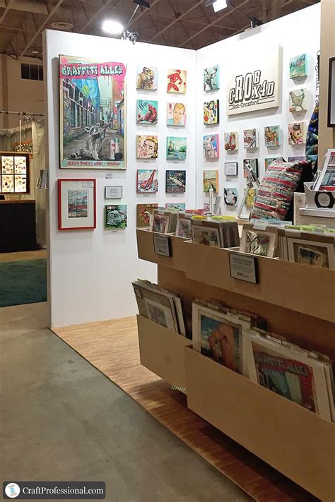 10 Art Show Display Ideas To Show Paintings Prints In A Craft Booth