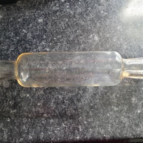 Antique Glass Rolling Pin Etsy