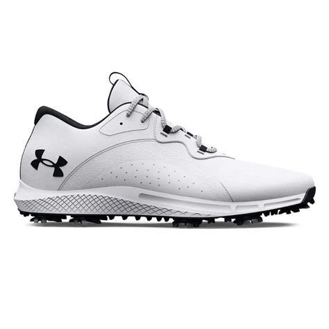 Under Armour Charged Draw 2 Golf Shoes White Golf Star Direct Golf Equipment Uk Shop Online