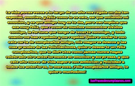 Cartas Para Tu Mejor Amigo Largas Carta De Feliz Cumpleanos Para Mi