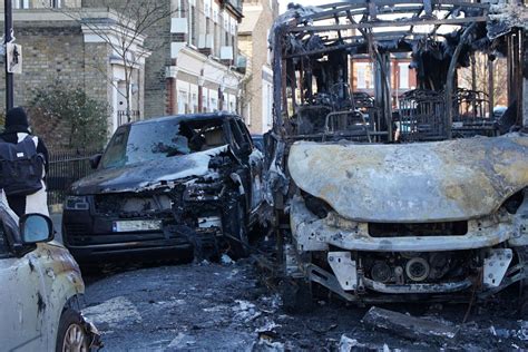 Hackney Children Evacuated As School Bus Catches Fire Bbc News