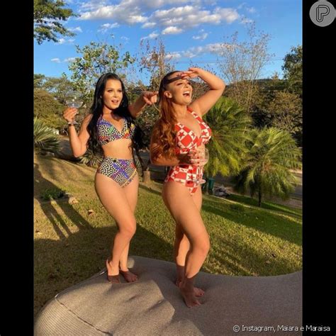 Maiara da dupla Maraisa deixa corpo à mostra em foto de biquíni