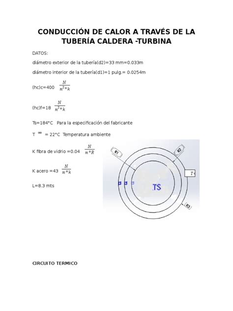 PDF Conducción de Calor a Través de La Tubería Caldera DOKUMEN TIPS