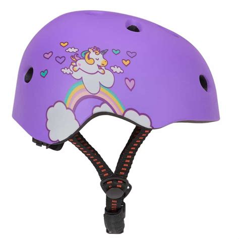 Casque de vélo motif licorne pour filles Petites Pirates