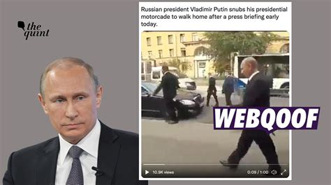 Fact-Check | 2013 Video of Putin Walking Alone Widely Shared Now Amid ...