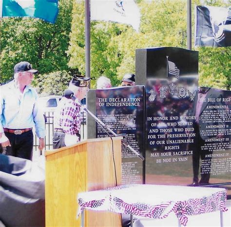 Veterans Memorial Orangeville Township Orangeville Township