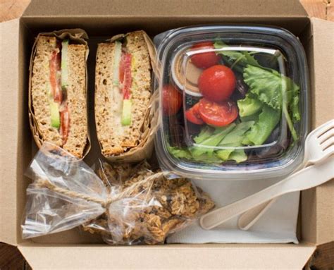 Lunch Boxes Picnic Food Lunch Catering Cafe Food