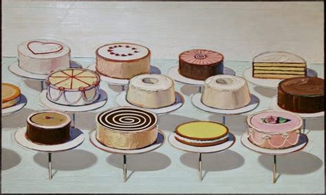 Wayne Thiebauds Sweet Paintings And Sharon Cores Take On Them Wayne