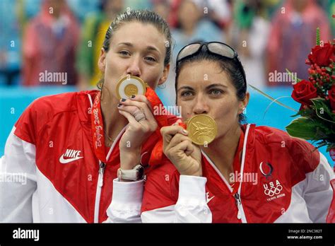 File This Aug File Photo Shows Misty May Treanor Right