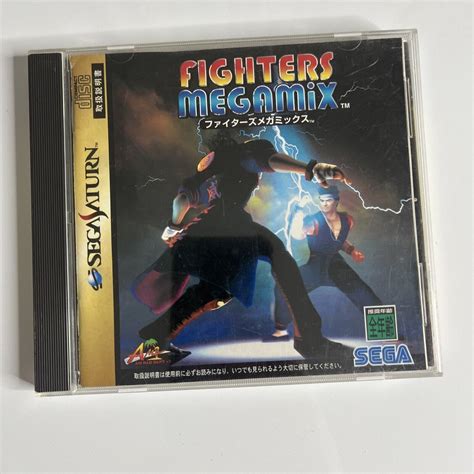 Fighters Megamix Sega Saturn Ss Ntsc J Japan 1996 Fighting Game Retro