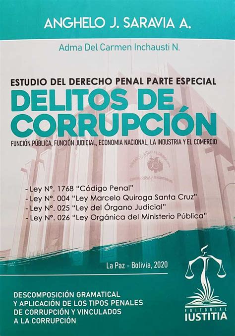 Delitos de Corrupción Estudio del Derecho Penal Parte Especial