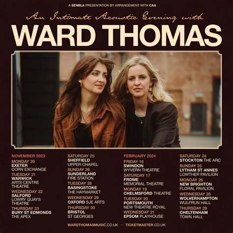 Ward Thomas Announce UK Tour for November 2023 and February 2024