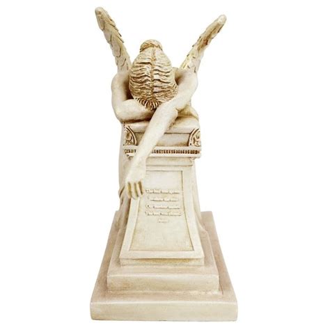 Angel Of Grief Monument Statue Design Toscano