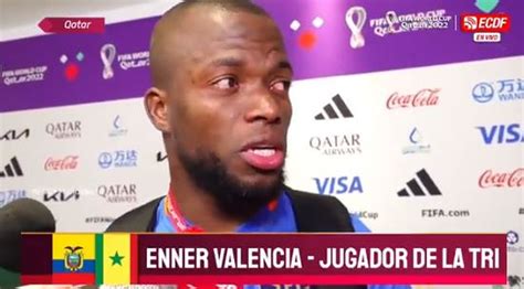 Artilheiro do Equador Enner Valencia vai a lágrimas após eliminação