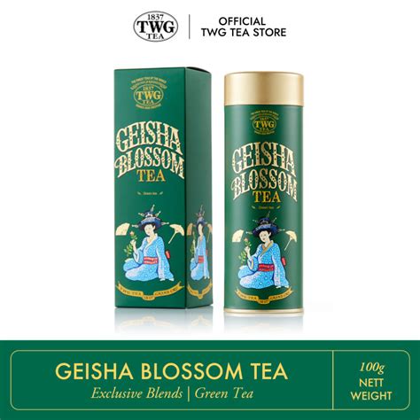 Twg Tea Geisha Blossom Tea Loose Leaf Green Tea Blend In Haute