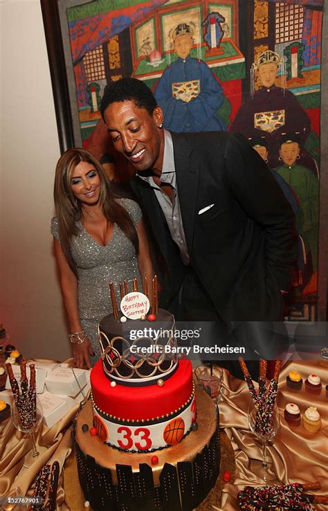 Larsa Pippen and Scottie Pippen attend the surprise birthday... News ...