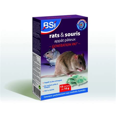 P Te Anti Souris Et Anti Rats Generation Pat Pi Ces Bsi