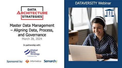 Data Architecture Strategies Master Data Management Aligning Data