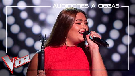 Alicia Jiménez canta Ya no quiero ser Audiciones a ciegas La Voz