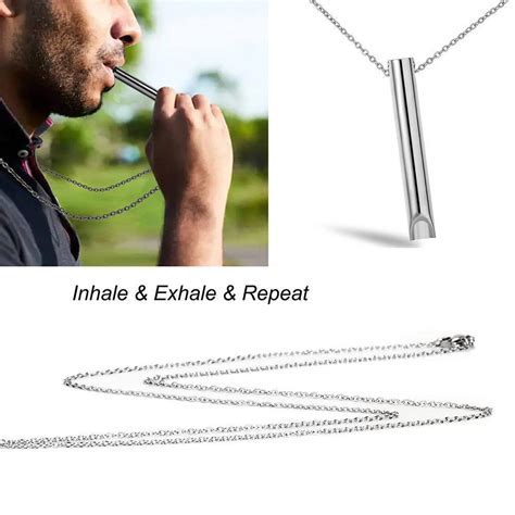 Stress Relief Necklaces Breathlace Quit Vaping Necklace Mindful Quit