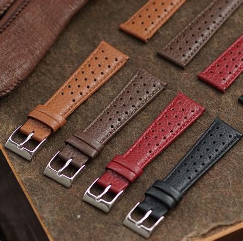 Mm Brown Grand Prix Racing Watch Strap B R Bands