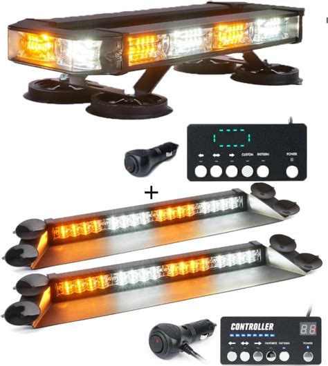 Amazon Lumenix Rooftop Strobe Beacon Lights Bar And Led Dash