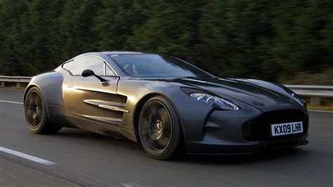 Aston Martin One-77 Supercar Reaches 220 MPH During Testing