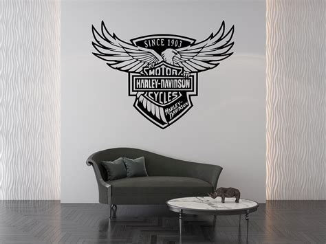 Harley Davidson Wall Decor Harley Wall Art Harley Davidson Metal Wall