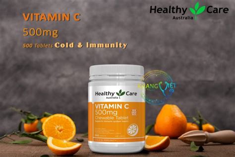 Vi N Nhai Vitamin C Healthy Care Mg Vi N