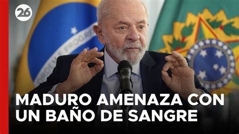 Lula le pidió a Maduro respectar el resultado si pierde las elecciones