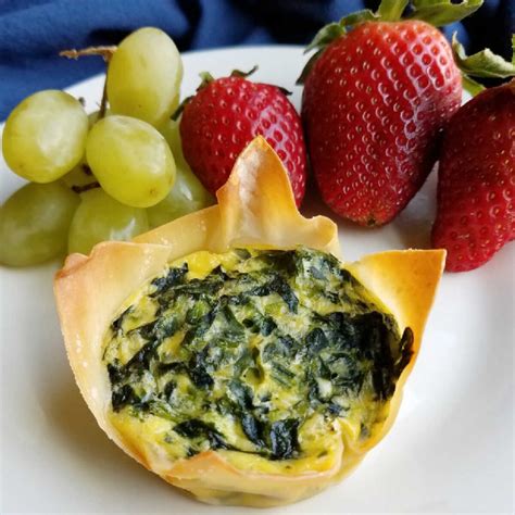 Mini Spinach And Cheese Quiche Cooking With Carlee