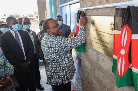 Uhuru Launches Mama Margaret Kenyatta Children Hospital In Mathare