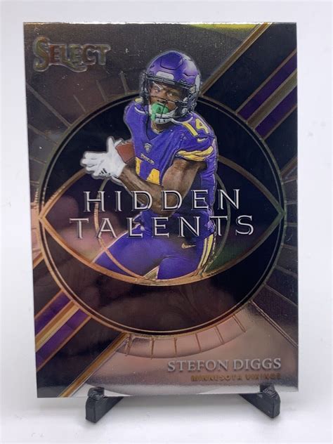 Stefon Diggs Panini Select Hidden Talents P Ht Minnesota