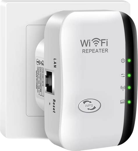 Jorpets Wifi Extender Wifi Repeater Wireless Signal Booster Long Range