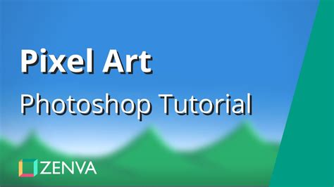 Creating PIXEL ART Backgrounds - Photoshop Tutorial - YouTube