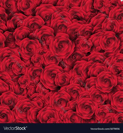 Valentines day background with roses Royalty Free Vector