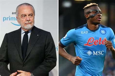 Rinnovo Osimhen De Laurentiis Rompe Il Silenzio Non Napoli Daily