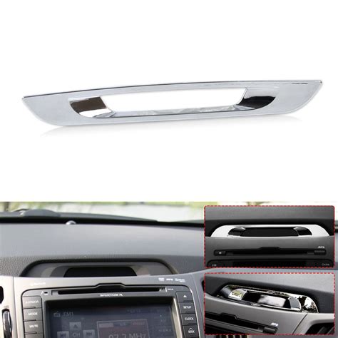 DWCX Car Styling ABS Plastic Chrome Interior Console Display Molding