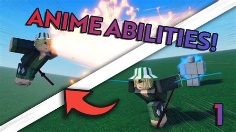 Making Anime Abilities In Roblox Devlog Youtube