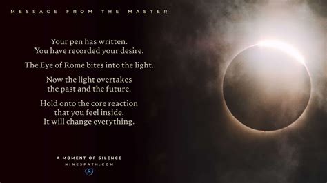 The Master & The Order | Celestial Navigation | Nine's Path