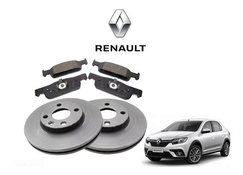 Kit Discos Pastilhas Freio Renault Logan 1 0 1 6 2014 A 2019 Mercado