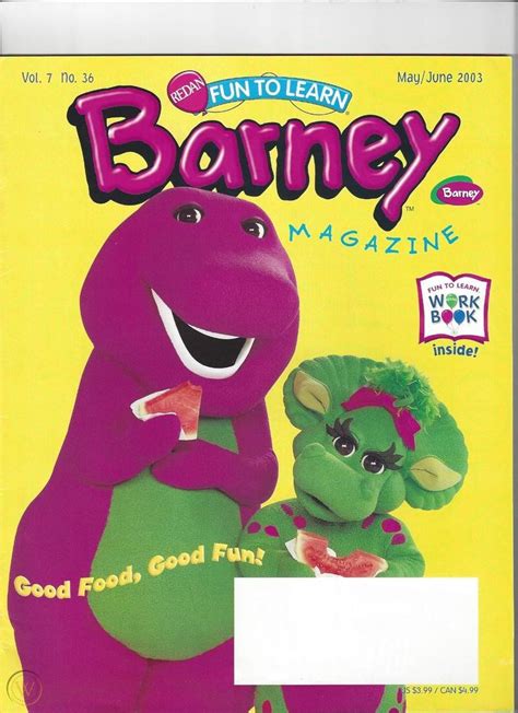 Barney Magazine Mayjune 2003 1812296528