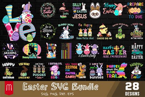 Easter SVG Bundle Graphic By Mirteez Creative Fabrica