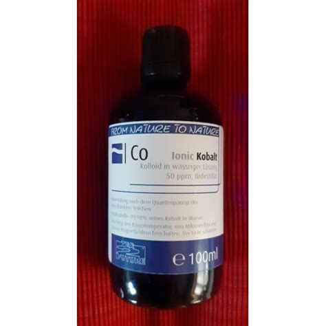 Kolloidales Kobalt 100ml Verein Natürlich Leben e V Shop