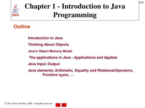 Ppt Chapter Introduction To Java Programming Powerpoint