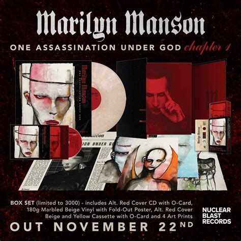 Marilyn Manson One Assassination Under God Chapter 1 Lyrics And Tracklist Genius