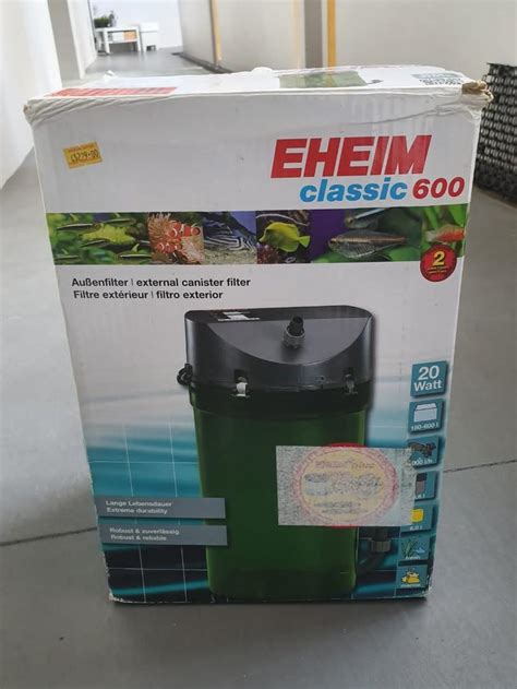 Eheim Classic 600 Ehiem 2217 Canister Filter Complete Plug And Play