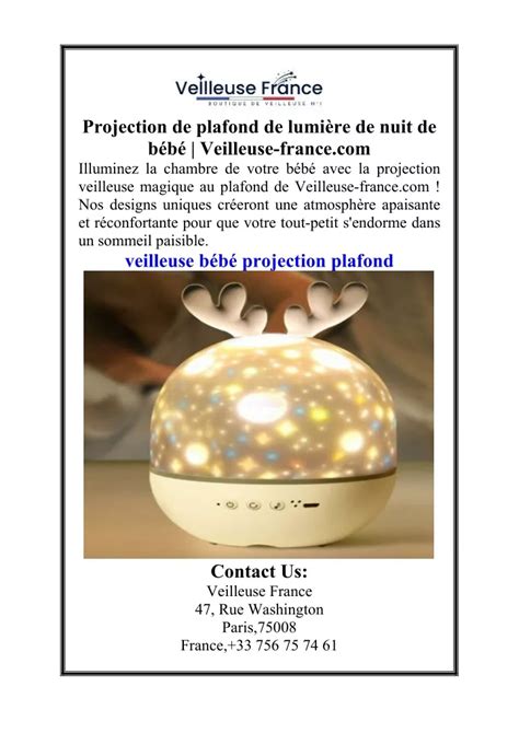 Ppt Projection De Plafond De Lumi Re De Nuit De B B Veilleuse France